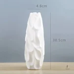 Vase décoratif en céramique aux couleurs naturelles