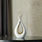 Vase en céramique blanc, un choix élégant pour votre maison