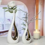Vase céramique blanc, accessoire déco intemporel