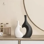 Vase cœur moderne, ajout de charme à votre espace