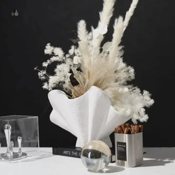 Vase coquillage, une touche artistique pour votre espace