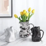 Vase en forme de cruche élégant et décoratif