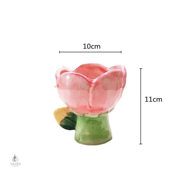 Vase moderne en forme de fleur pour votre table