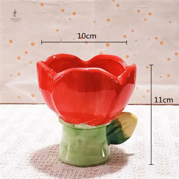 Vase créatif pour arrangements floraux