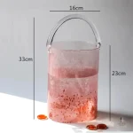 Vase en forme de sac, décoration intérieure