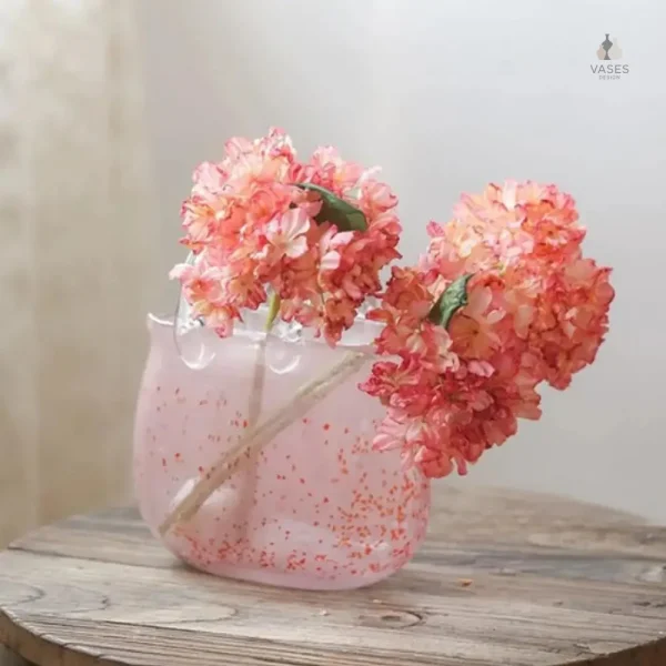 Vase en forme de sac, accessoire de style
