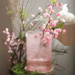 Vase innovant aux lignes de sac souple