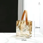 Vase sac à main pour décoration intérieure