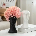 Vase tête artistique en céramique décorative