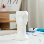 Vase tête unique pour décoration intérieure stylée