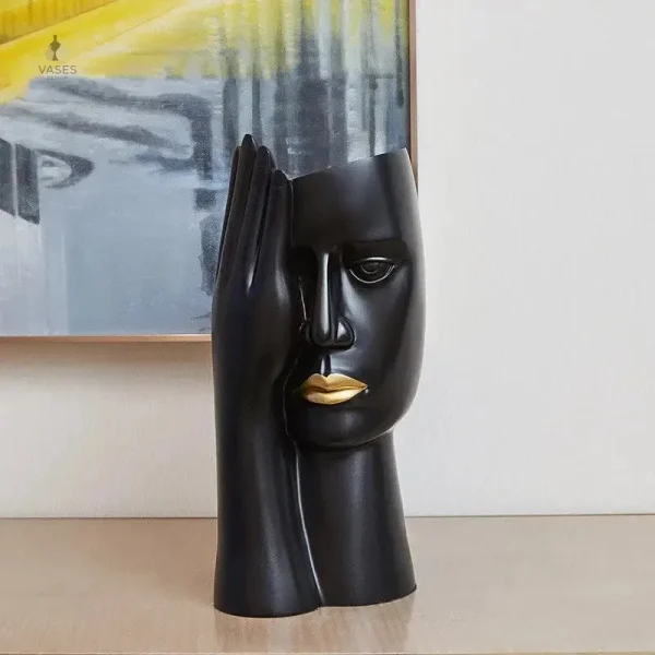 Vase visage décoratif, élément chic pour votre intérieur