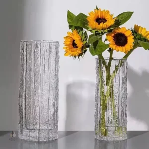 Vase en verre pour décor intérieur chic
