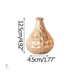 Accessoire en verre doré pour embellir un espace