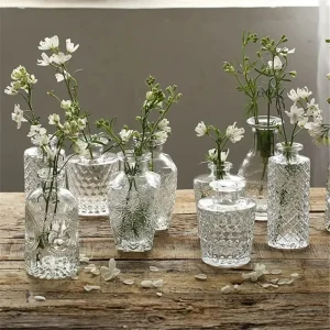 Vase en verre élégant et abordable