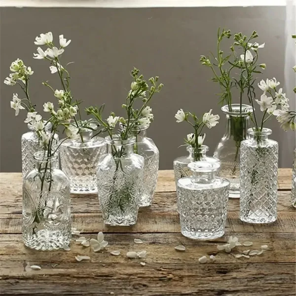 Vase en verre élégant et abordable