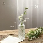 Vase en verre au style contemporain