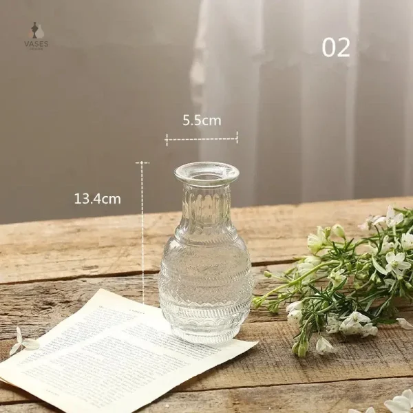 Vase en verre de qualité à prix bas