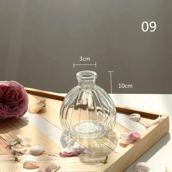 Vase en verre tendance pour la décoration