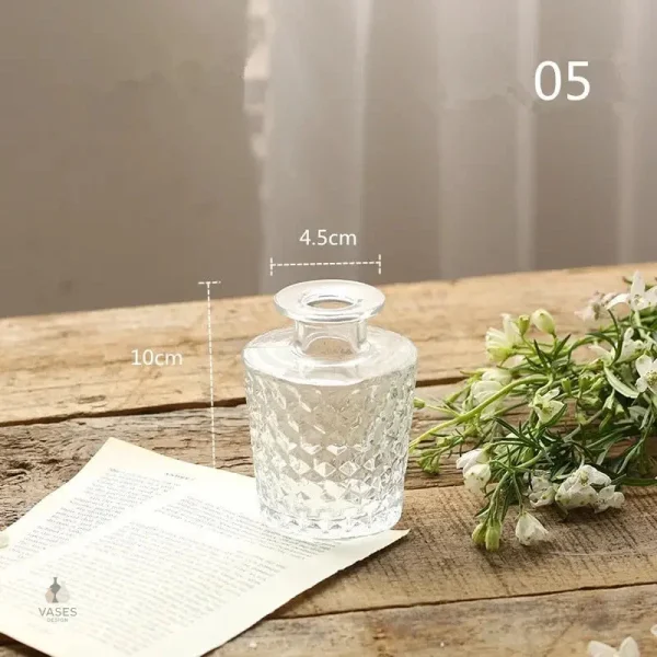 Vase en verre pas cher pour centre de table