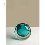 Vase en verre soufflé pour maison moderne