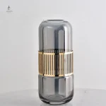Vase en verre pour intérieur lumineux
