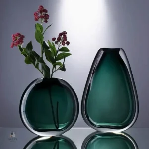 Vase en verre pour fleurs fraîches