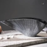 Vase éventail décoratif idéal pour fleurs fraîches
