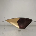 Vase éventail coloré pour ajouter une touche vibrante
