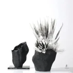 Vase fait main en céramique artisanale