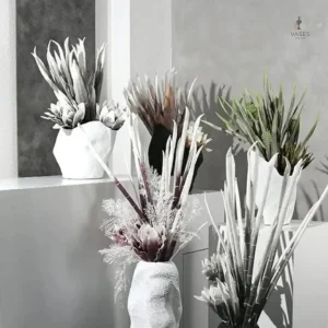 Vase décoratif fait main, design unique