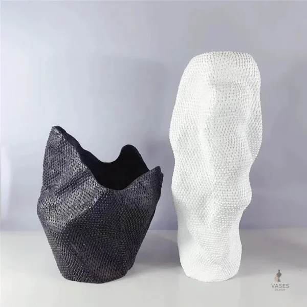Vase fait main, style bohème, décor chic