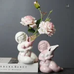 Vase féminin élégant en céramique