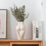 Vase décoratif en forme de fesse