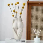 Vase fesse contemporain pour décoration