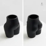 Vase original représentant la silhouette féminine