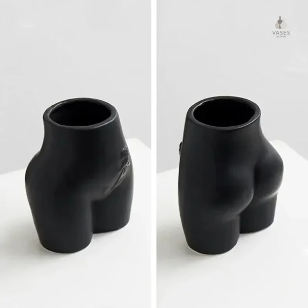 Vase original représentant la silhouette féminine