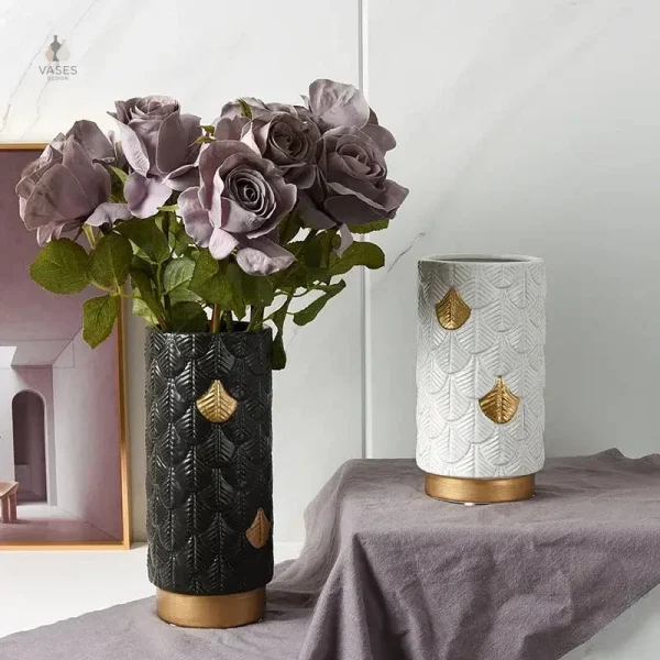 Vase en céramique pour mises en scène florales