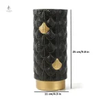 Vase à fleurs en céramique, style épuré