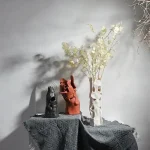 Vase design pour arrangements floraux