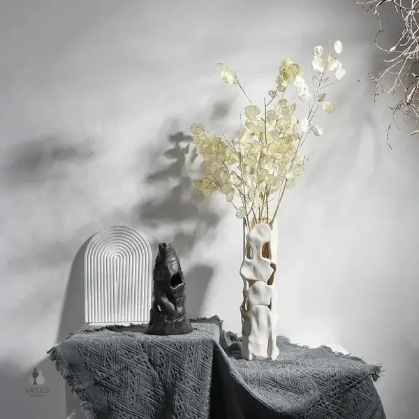 Vase contemporain pour fleurs fraîches