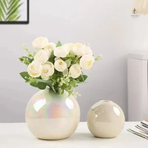 Vase boule design moderne pour décoration intérieure