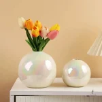 Vase sphérique, idéal pour fleurs fraîches