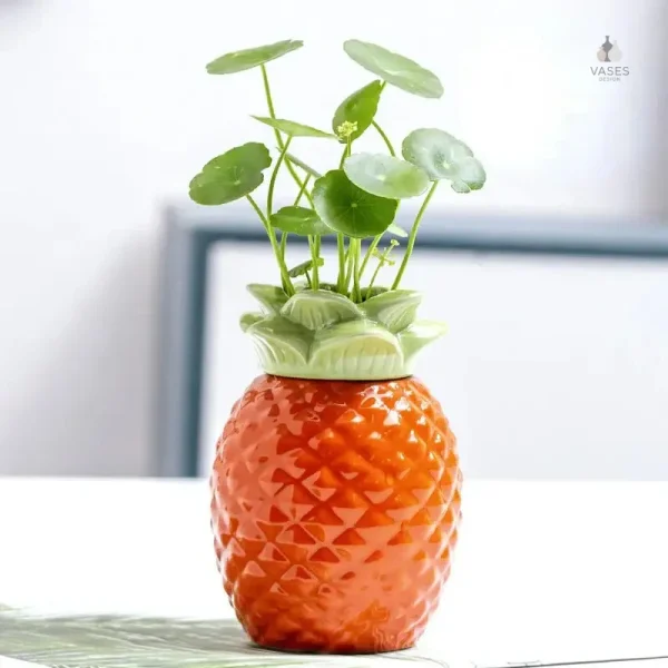 Vase en forme de fruit pour décoration intérieure