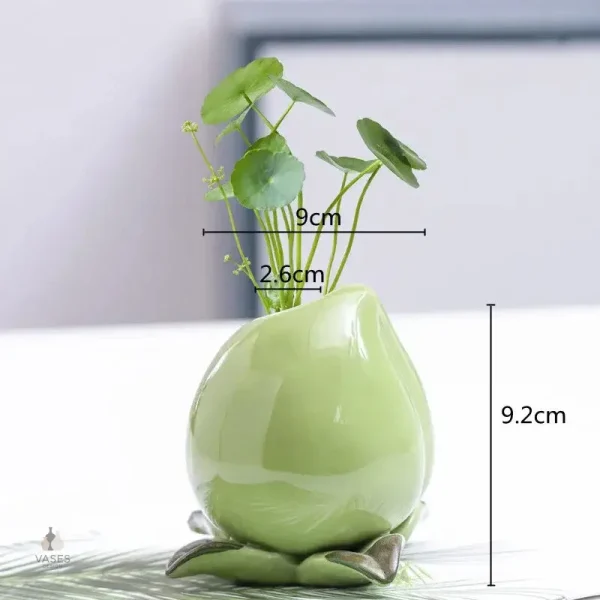 Vase moderne en céramique pour fleurs fraîches
