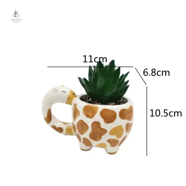 Vase girafe, pièce maîtresse pour tables et étagères