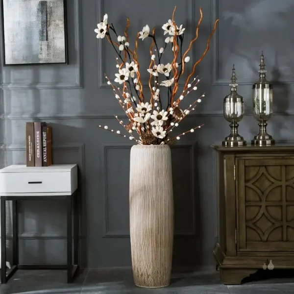 Vase décoratif grand format pour intérieur