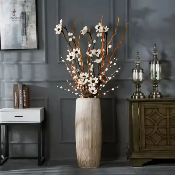 Vase haut pour décoration d'intérieur