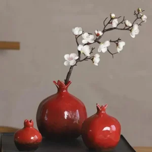 Vase grenade décoratif en céramique