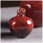 Vase grenade en verre, style moderne et chic