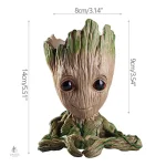 Vase Groot, pièce décorative inspirée de la nature